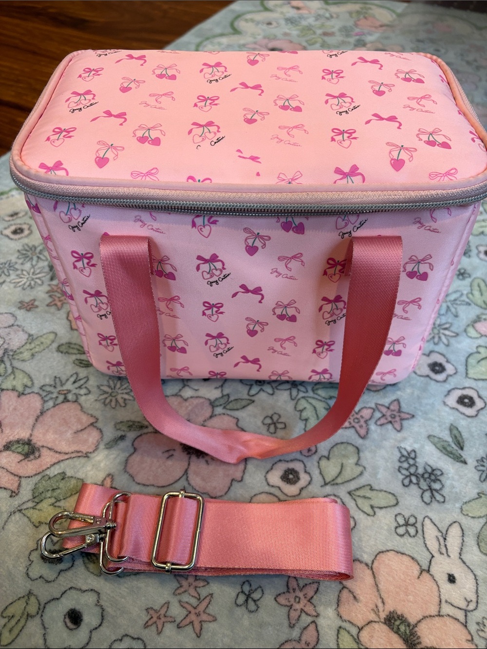 Juicy Couture lunch box - Cute Bow & Cherry Print